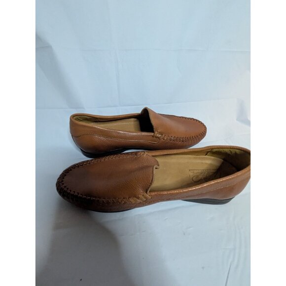 Arnold Palmer Augusta Collection Shoes Soft Brown Leather Loafers Men\'s Size 9M main image 7